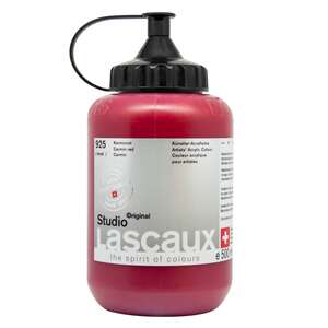 Lascaux Studio Akrilik Boya 500 Ml Carmine Red - 2