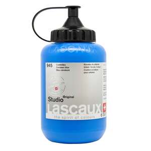 Lascaux Studio Akrilik Boya 500 Ml Cerulean Blue - 2