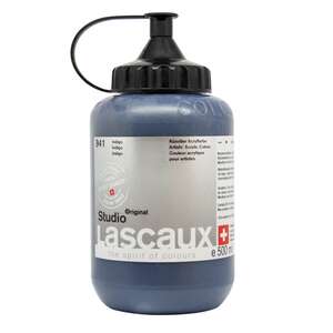 Lascaux Studio Akrilik Boya 500 Ml Indigo - 2