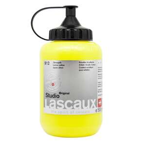 Lascaux Studio Akrilik Boya 500 Ml Lemon Yellow - 2