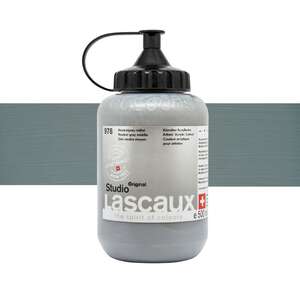 Lascaux Studio Akrilik Boya 500 Ml Neutral Grey Middle - 1