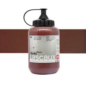 Lascaux Studio Akrilik Boya 500 Ml Oxide Brown Deep - 1