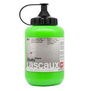 Lascaux Studio Akrilik Boya 500 Ml Permanent Green Light - 2