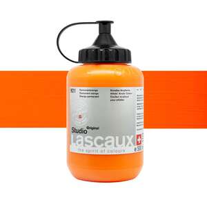 Lascaux Studio Akrilik Boya 500 Ml Permanent Orange - 1