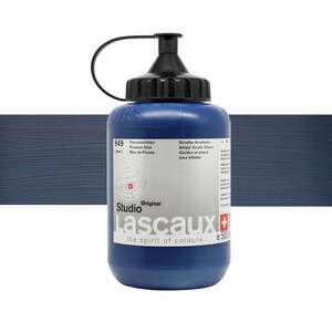 Lascaux Studio Akrilik Boya 500 Ml Prussian Blue - 1