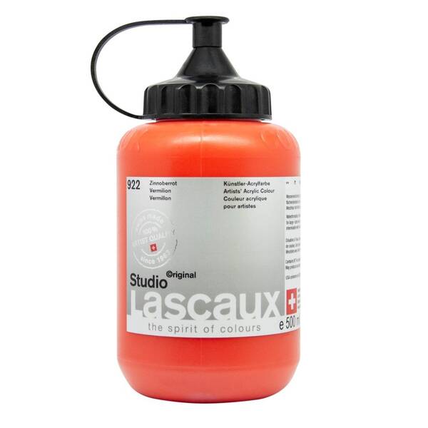 Lascaux Studio Akrilik Boya 500 Ml Vermilion - 2