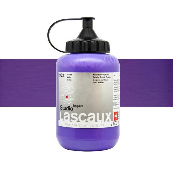 Lascaux Studio Akrilik Boya 500 Ml Violet - 1