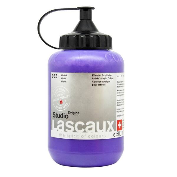 Lascaux Studio Akrilik Boya 500 Ml Violet - 2