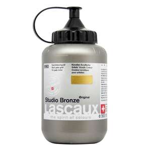 Lascaux Studio Akrilik Boya Bronze 500 Ml Rich Pale Gold - 2