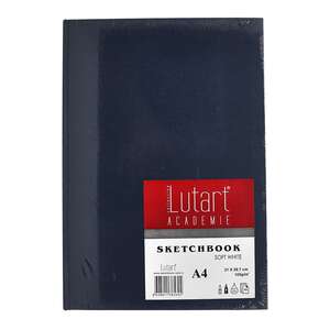Lutart La-2464 Lacivert Kapak Eskiz Defteri 100gr 100 Yaprak A4 - Lutart
