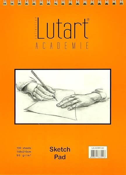Lutart LA-IVORY A5 Eskiz Defteri 90gr A5 100 Yaprak - 1