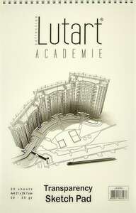 Lutart La-Sta4 Aydınger Eskiz Defteri 50-55gr 30 Yaprak A4 - Lutart