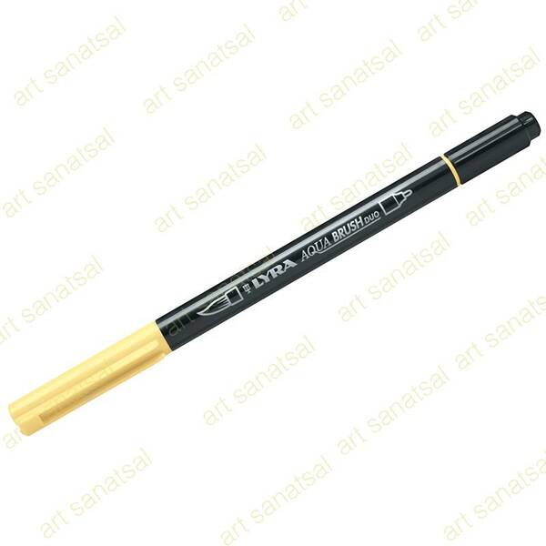 Lyra Aqua Brush Duo Fırça Uçlu Marker Cream - 1
