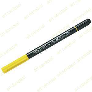 Lyra Aqua Brush Duo Fırça Uçlu Marker Lemon Cadmium - Lyra