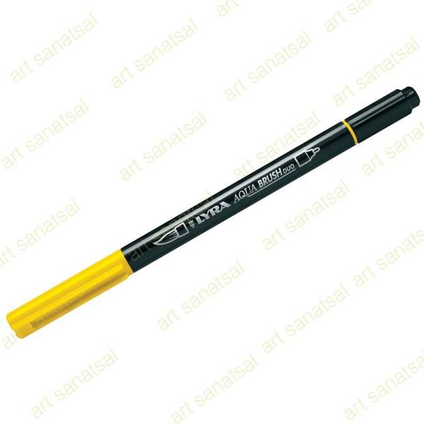 Lyra Aqua Brush Duo Fırça Uçlu Marker Lemon - 1