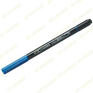 Lyra Aqua Brush Duo Fırça Uçlu Marker Prussian Blue - Lyra