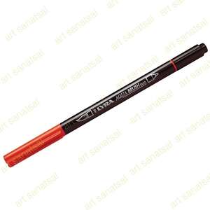 Lyra Aqua Brush Duo Fırça Uçlu Marker Rose Carmine - Lyra