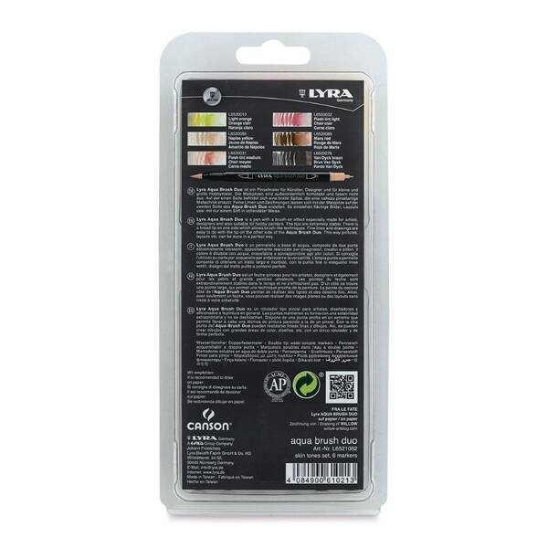 Lyra Aqua Brush Duo Skin 6'Lı Set - 4