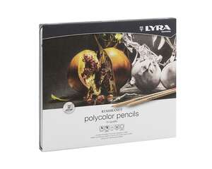 Lyra - Lyra Rembrandt Kuru Boya 24'lü Metal Kutu Set