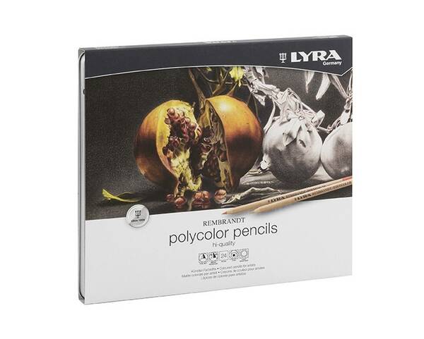 Lyra Rembrandt Kuru Boya 24'lü Metal Kutu Set