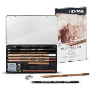 Lyra - Lyra Rembrandt Sketching Set 11'li Metal Kutu