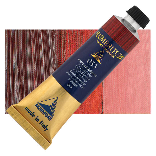 Maimeri Puro Yağlı Boya 40 ML 053 Avignon Orange - 1