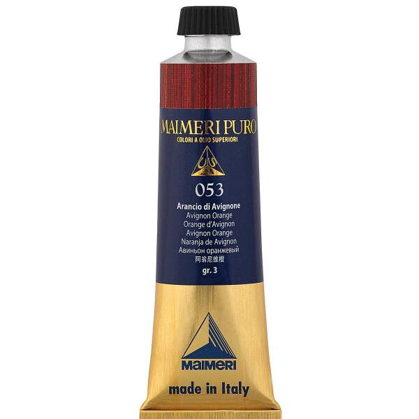 Maimeri Puro Yağlı Boya 40 ML 053 Avignon Orange - 3