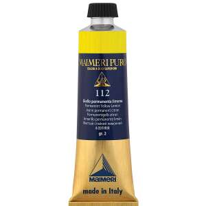 Maimeri Puro Yağlı Boya 40 ML 112 Permanent Yellow Lemon - 3