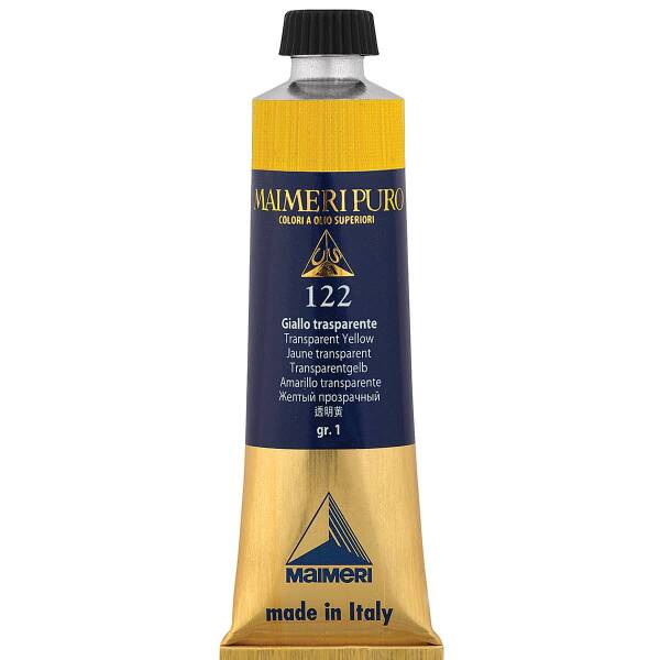 Maimeri Puro Yağlı Boya 40 ML 122 Transparent Yellow - 3
