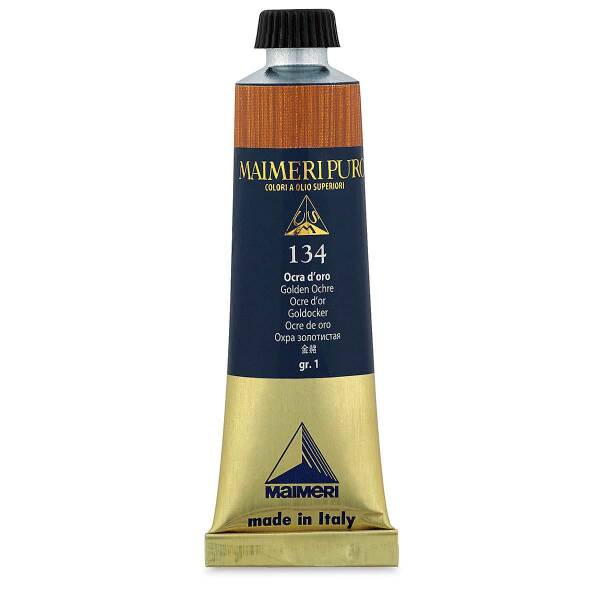 Maimeri Puro Yağlı Boya 40 ML 134 Golden Ochre - 3