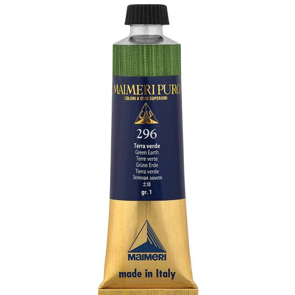 Maimeri Puro Yağlı Boya 40 ML 296 Green Earth - 3