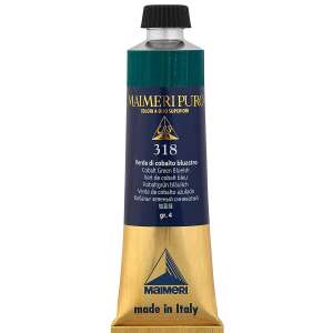 Maimeri Puro Yağlı Boya 40 ML 318 Cobalt Green Blueish - 3