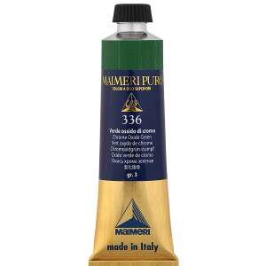 Maimeri Puro Yağlı Boya 40 ML 336 Chrome Oxide Green - 3