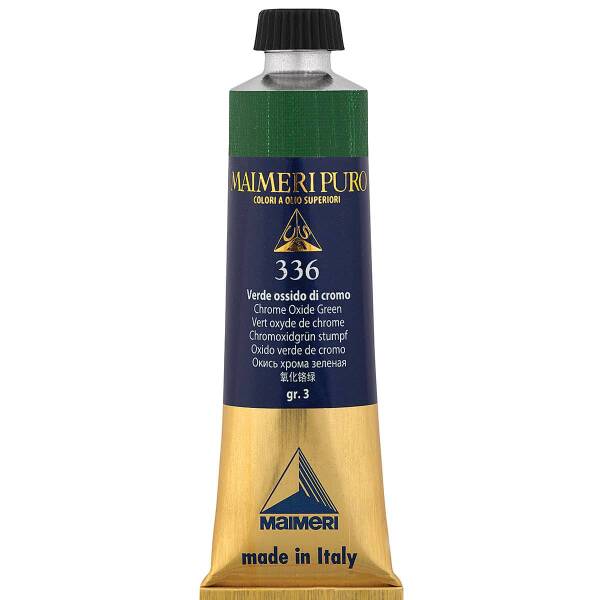 Maimeri Puro Yağlı Boya 40 ML 336 Chrome Oxide Green - 3
