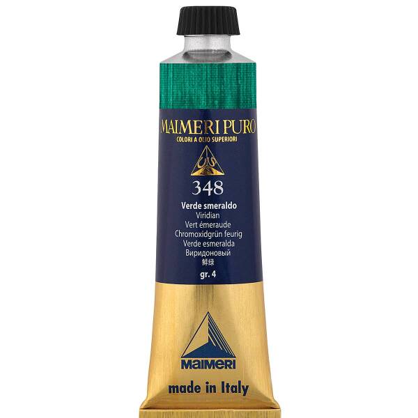 Maimeri Puro Yağlı Boya 40 ML 348 Viridian - 3