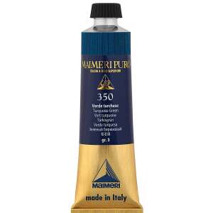 Maimeri Puro Yağlı Boya 40 ML 350 Turquoise Green - 3