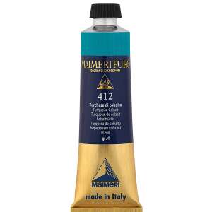 Maimeri Puro Yağlı Boya 40 ML 412 Turquoise Cobalt - 3