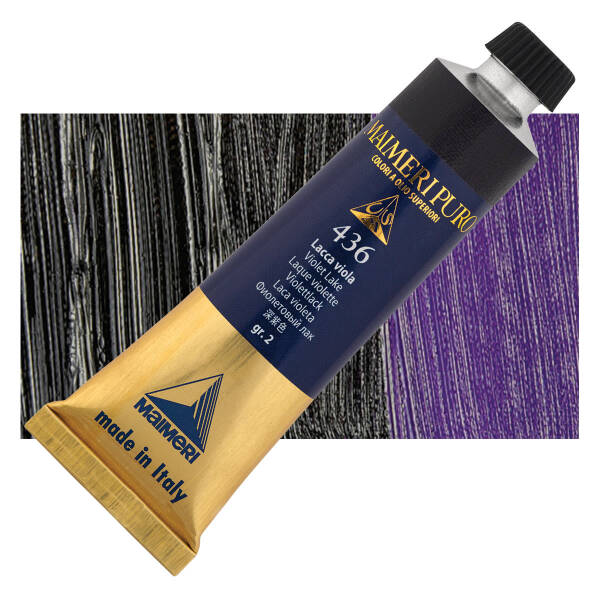 Maimeri Puro Yağlı Boya 40 ML 436 Violet Lake - 1