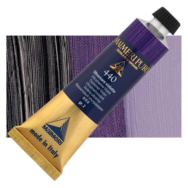 Maimeri Puro Yağlı Boya 40 ML 440 Ultramarine Violet - 1