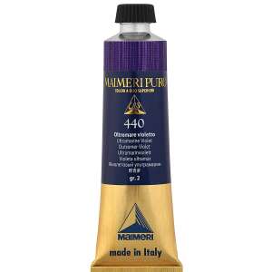 Maimeri Puro Yağlı Boya 40 ML 440 Ultramarine Violet - 3