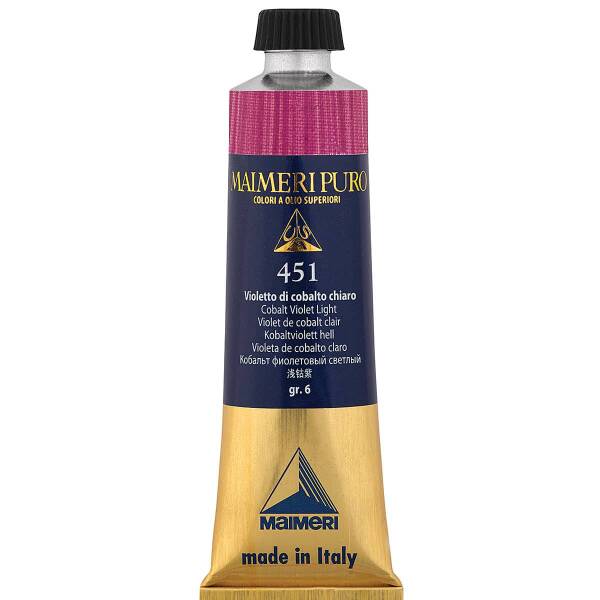 Maimeri Puro Yağlı Boya 40 ML 451 Cobalt Violet Light - 3