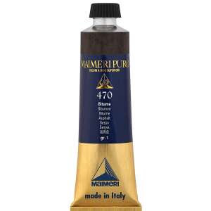 Maimeri Puro Yağlı Boya 40 ML 470 Bitumen - 3