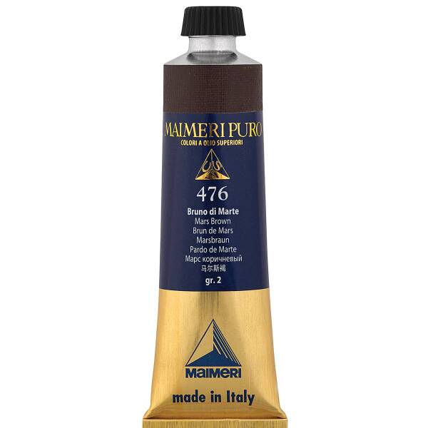 Maimeri Puro Yağlı Boya 40 ML 476 Mars Brown - 3