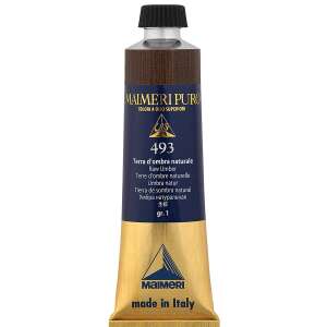 Maimeri Puro Yağlı Boya 40 ML 493 Raw Umber - 3