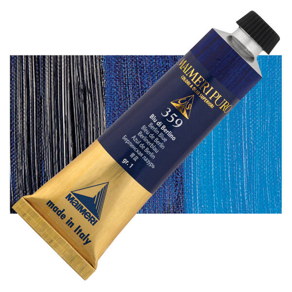 Maimeri Puro Yağlı Boya 40 ML Berlin Blue - 1