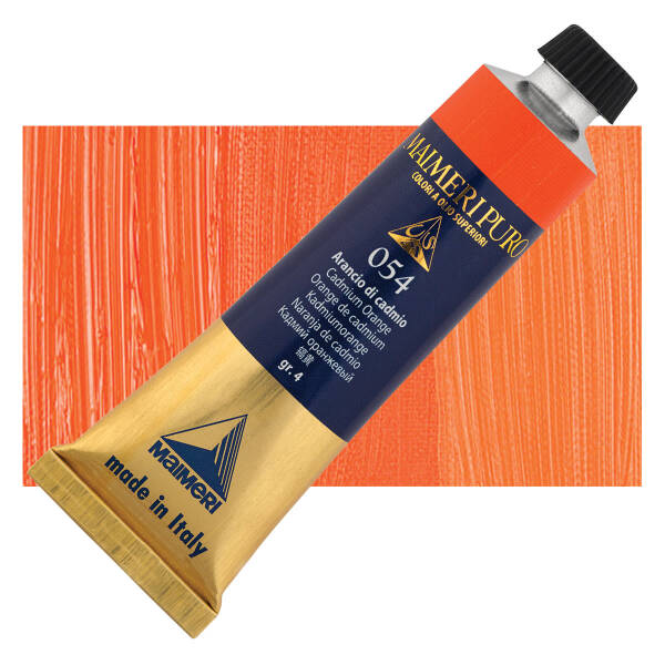 Maimeri Puro Yağlı Boya 40 ML Cadmium Orange - 1
