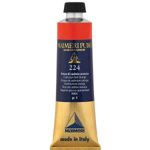 Maimeri Puro Yağlı Boya 40 ML Cadmium Red Orange - 3