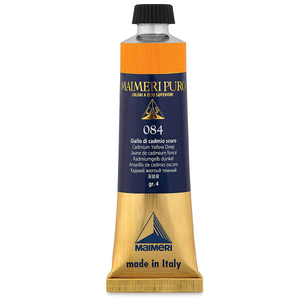 Maimeri Puro Yağlı Boya 40 ML Cadmium Yellow Deep - 3