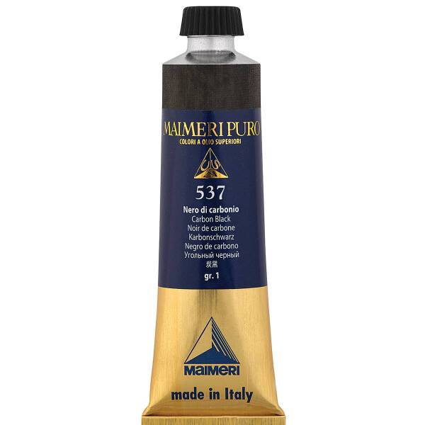 Maimeri Puro Yağlı Boya 40 ML Carbon Black - 3