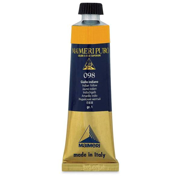 Maimeri Puro Yağlı Boya 40 ML Indian Yellow - 3